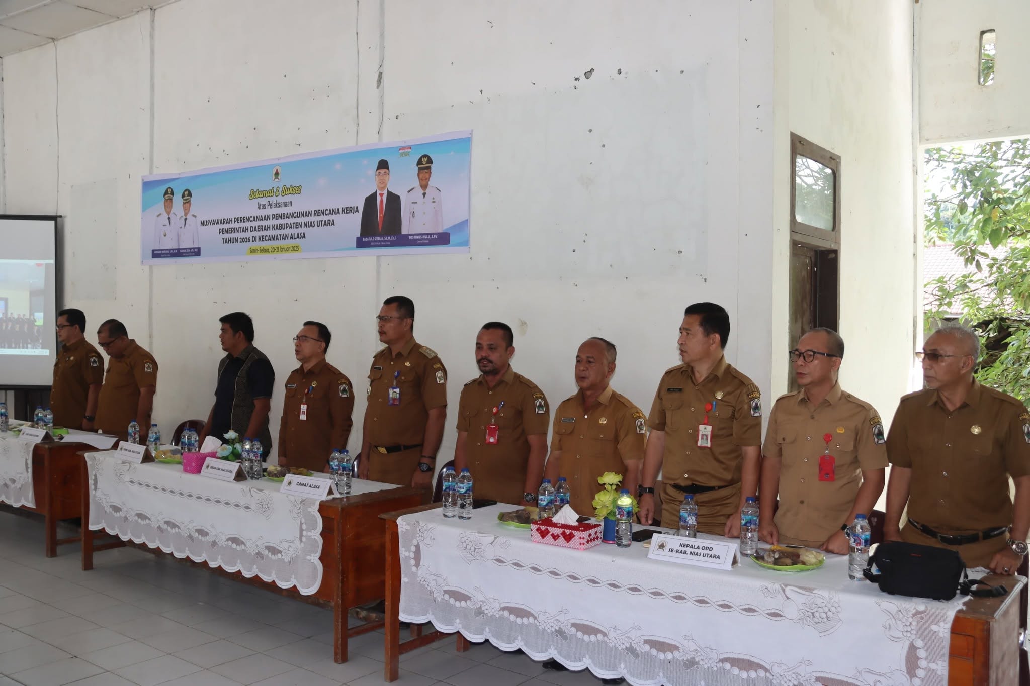 MUSYAWARAH PERENCANAAN PEMBANGUNAN RENCANA KERJPEMERINTAH DAERAH KABUPATEN NIAS UTARA TAHUN 2026 DI KECAMATAN ALASA