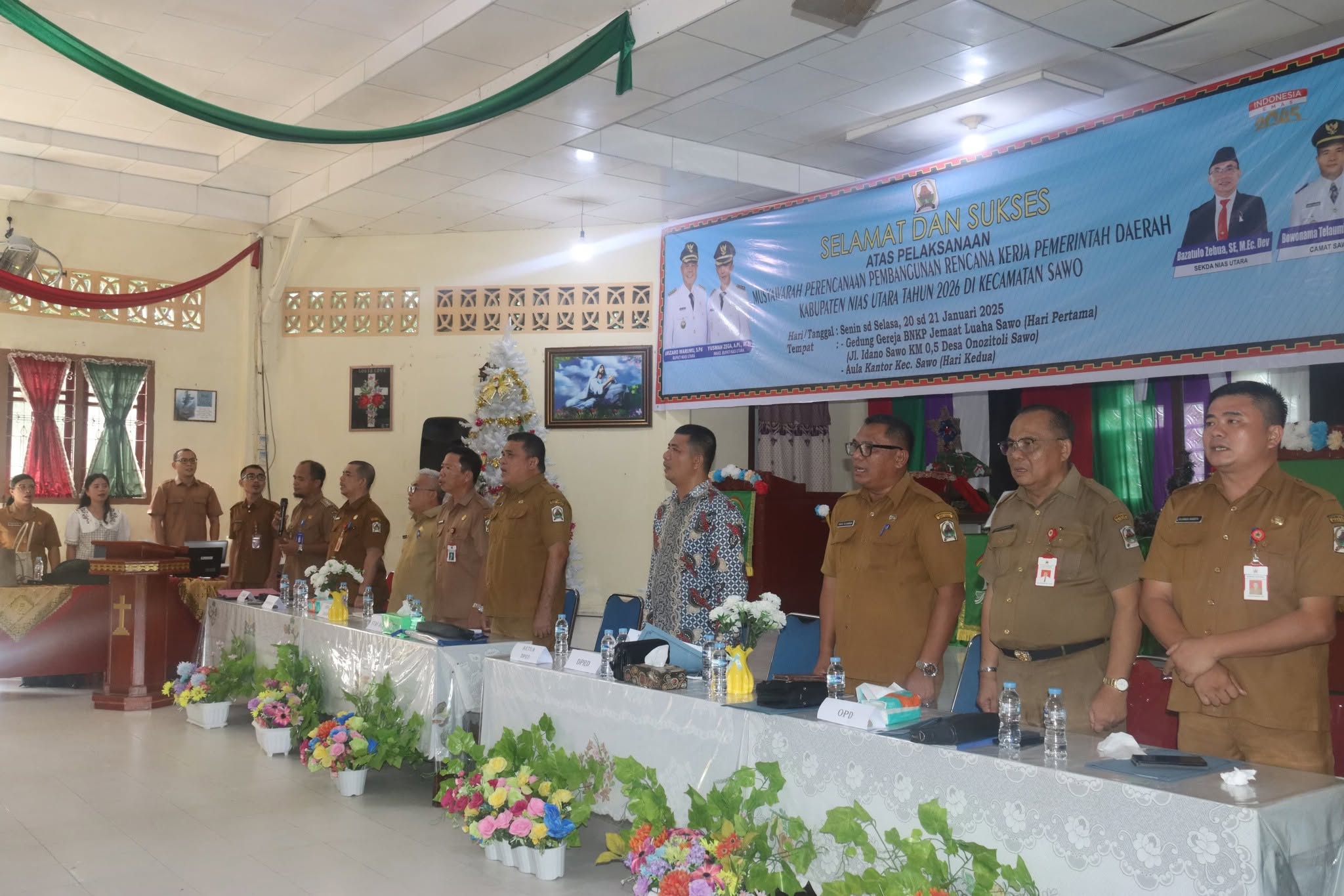 MUSRENBANG RKPD KABUPATEN NIAS UTARA TAHUN 2026 TINGKAT KEC. SAWO