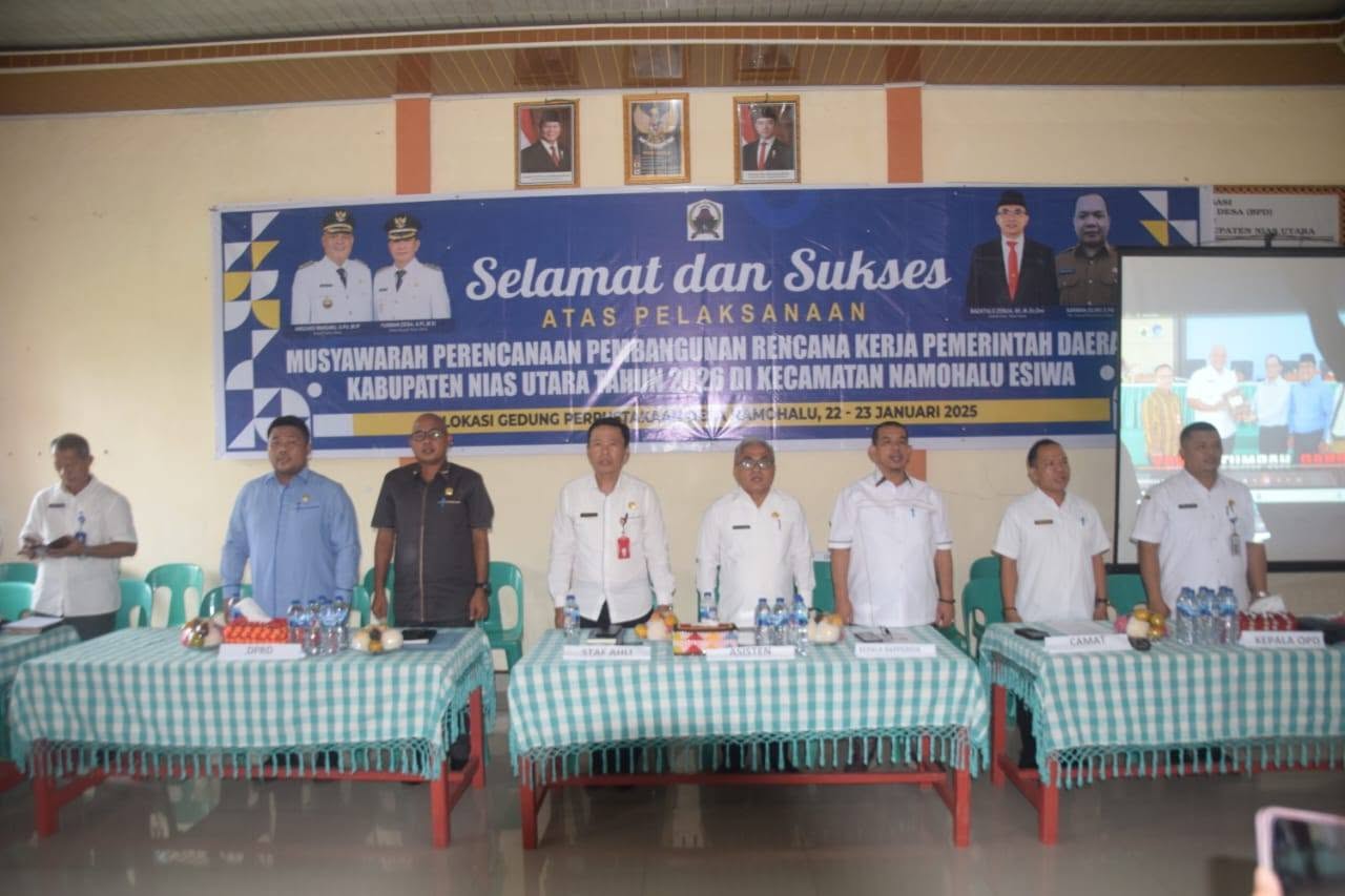 MUSRENBANG RKPD KABUPATEN NIAS UTARA TAHUN 2026 TINGKAT KECAMATAN NAMOHALU ESIWA