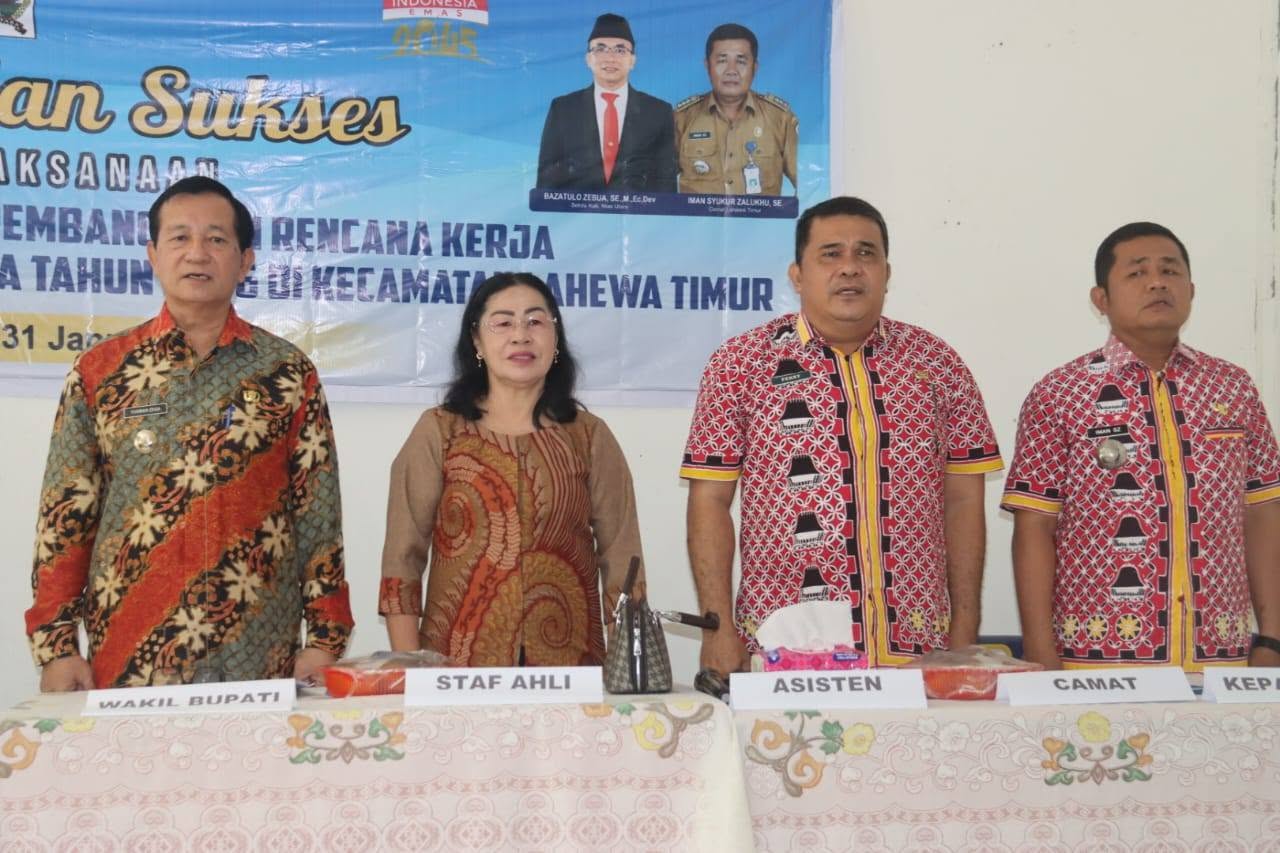 MUSRENBANG RKPD KABUPATEN NIAS UTARA TAHUN 2026 TINGKAT KECAMATAN LAHEWA TIMUR