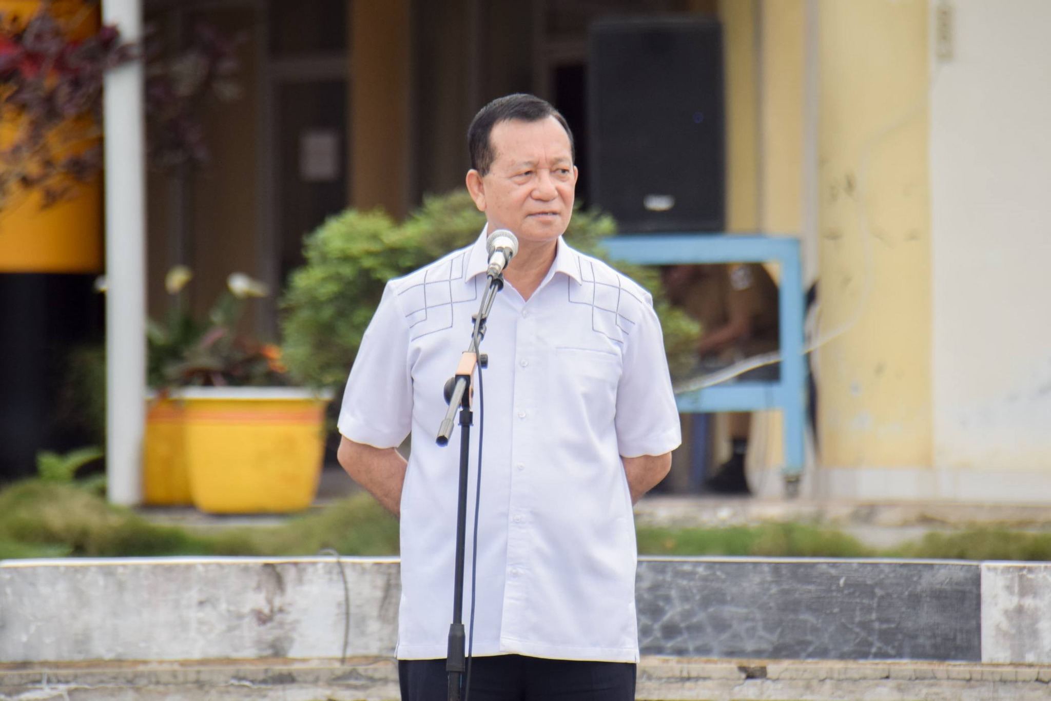 UPACARA PENAIKAN BENDERA MERAH PUTIH LINGKUP PEMERINTAH KABUPATEN NIAS UTARA